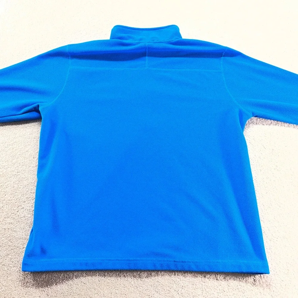 The North Face Fleece Sweatshirt Mens XL‎ Blue Quarter Zip Pullover